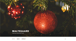 Desktop Screenshot of maltegaard.com